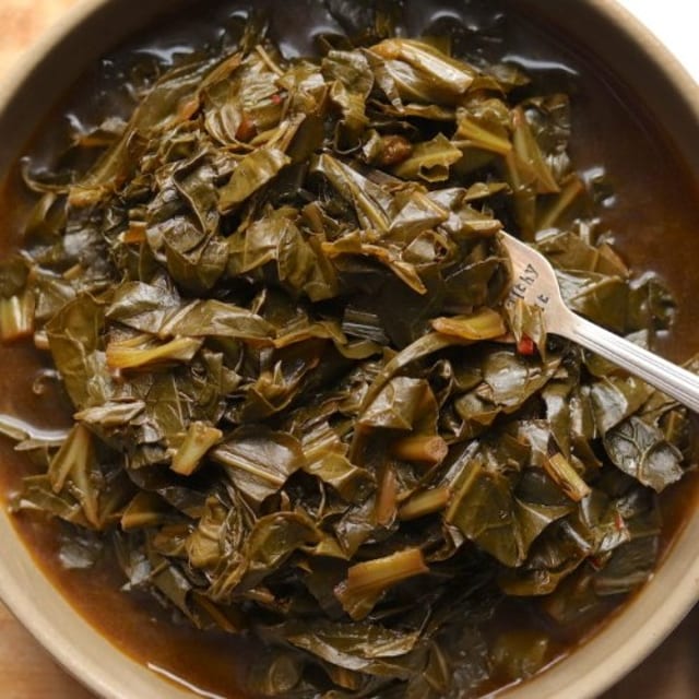 Real Southern Style Collard Greens.
