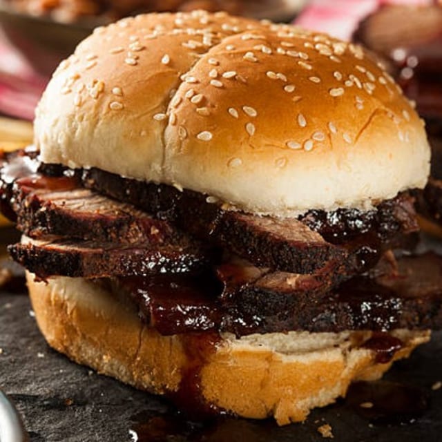 Smoked Beef Brisket Super Special with Any $60 Order.