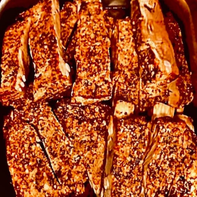 FULL RACK of RIBS.