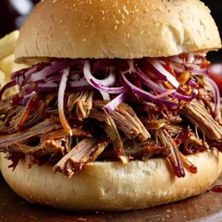 Smoked Pulled Pork Sandwich with Any $60 Order