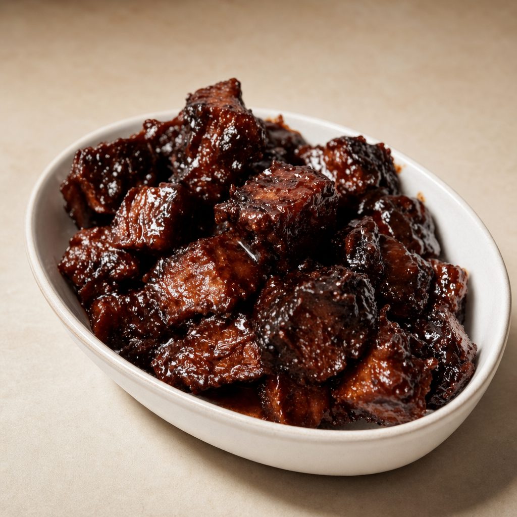 BBQ Candy Burnt Ends (GF) option.