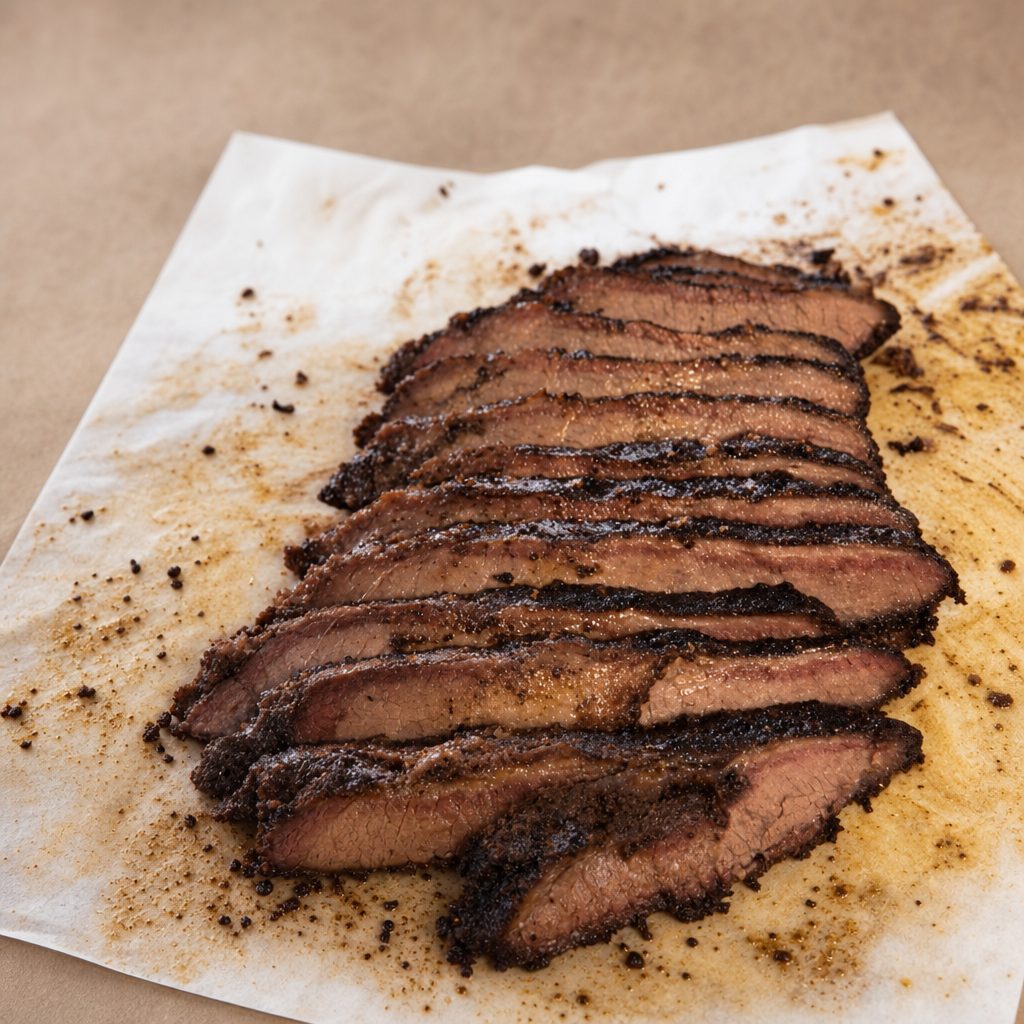 Savory Smoked Beef Brisket (GF).