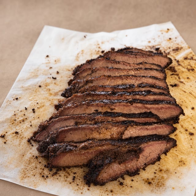 Savory Smoked Beef Brisket (GF).